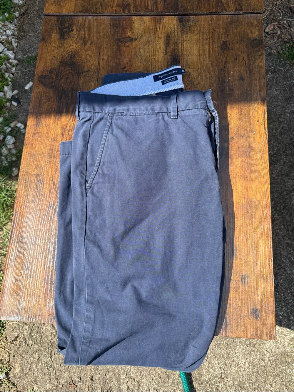 Men's Navy Chino Pants - Tommy Hilfiger
